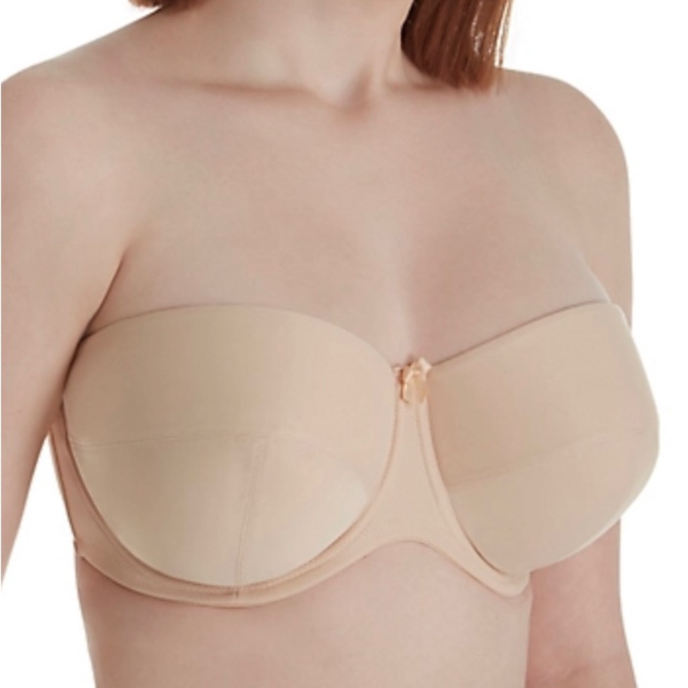 Panache Evie Strapless Bra, Nude 30G